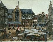 George Hendrik Breitner The Dam oil painting